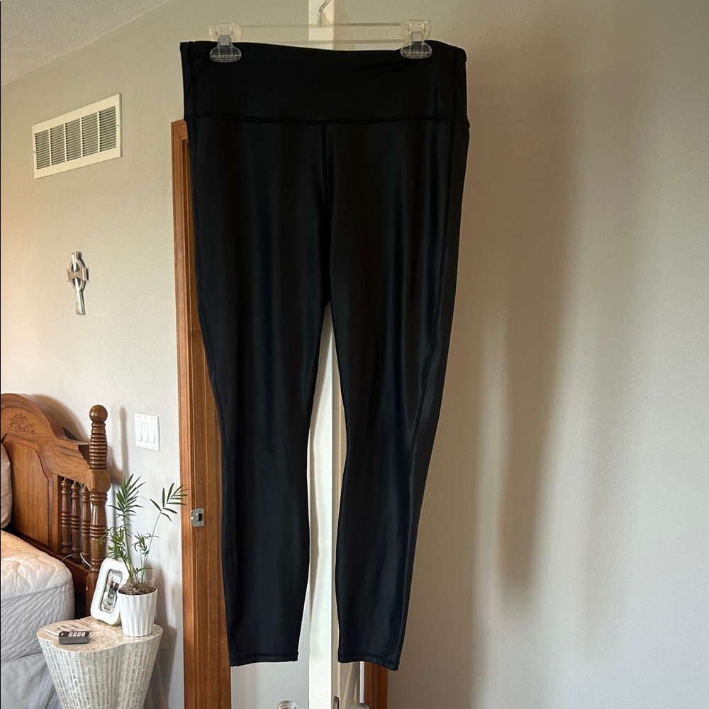 Athleta shinny black  Women's Leggings